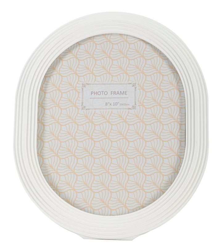 Mauro Ferretti Ovally oval fotoram 20 × 25 cm - vit