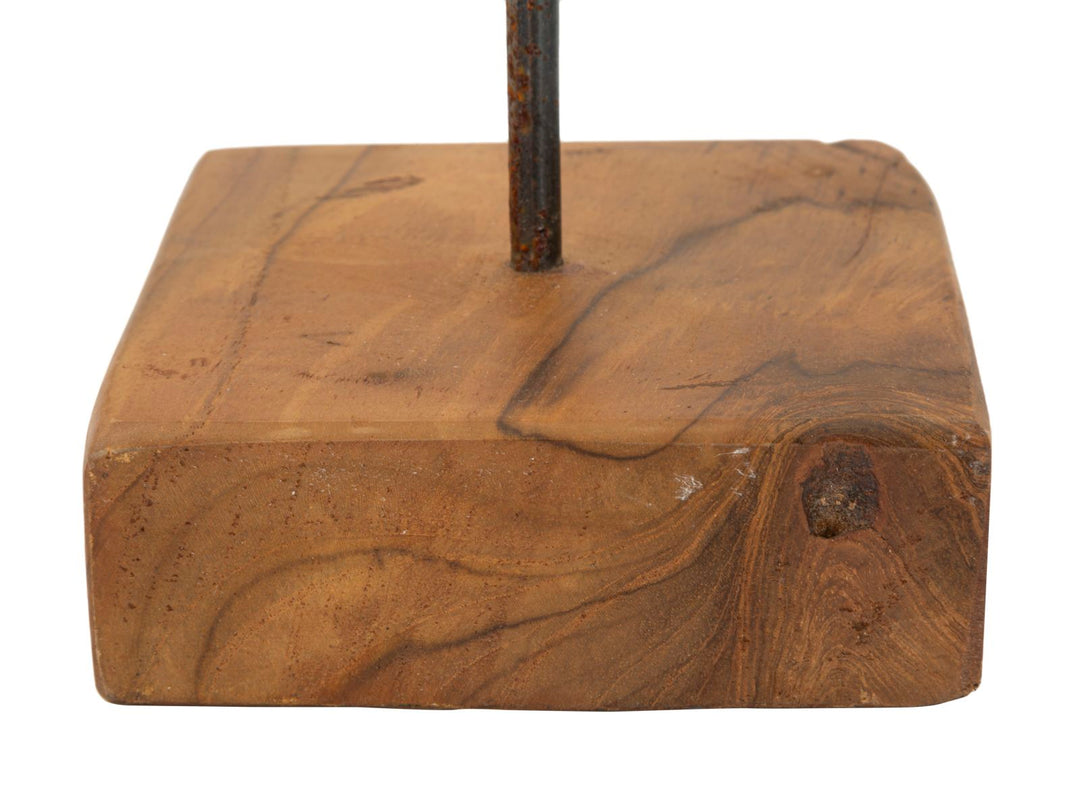 Mauro Ferretti Star skulptur i teak