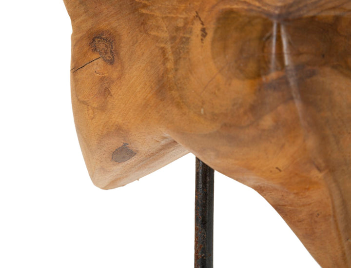 Mauro Ferretti Star skulptur i teak