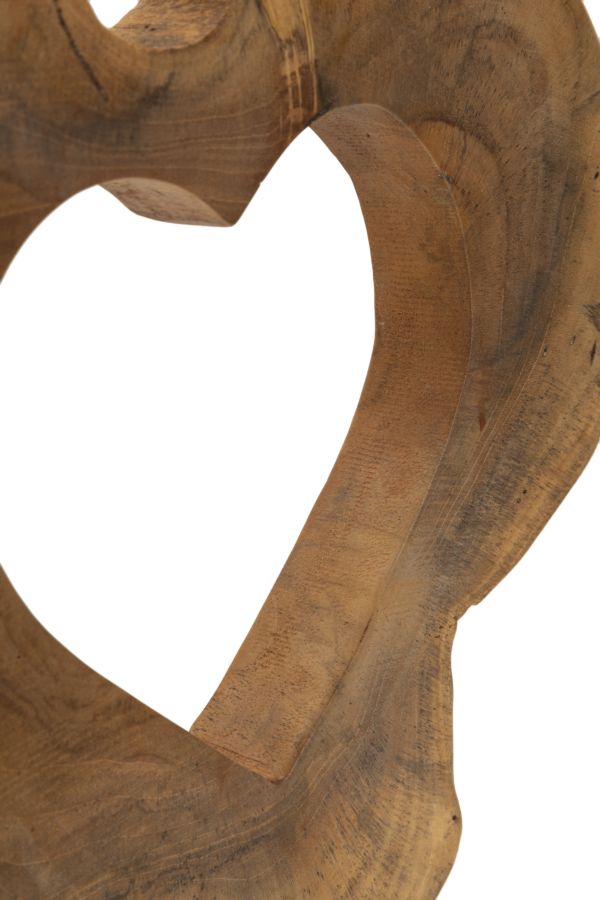 Mauro Ferretti Hasi skulptur i teak 38 cm
