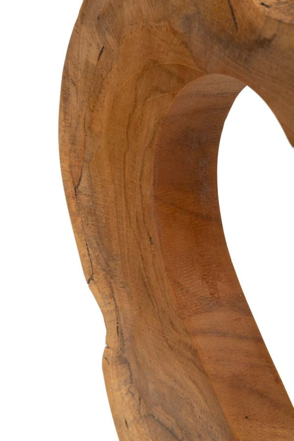 Mauro Ferretti Hasi skulptur i teak 38 cm