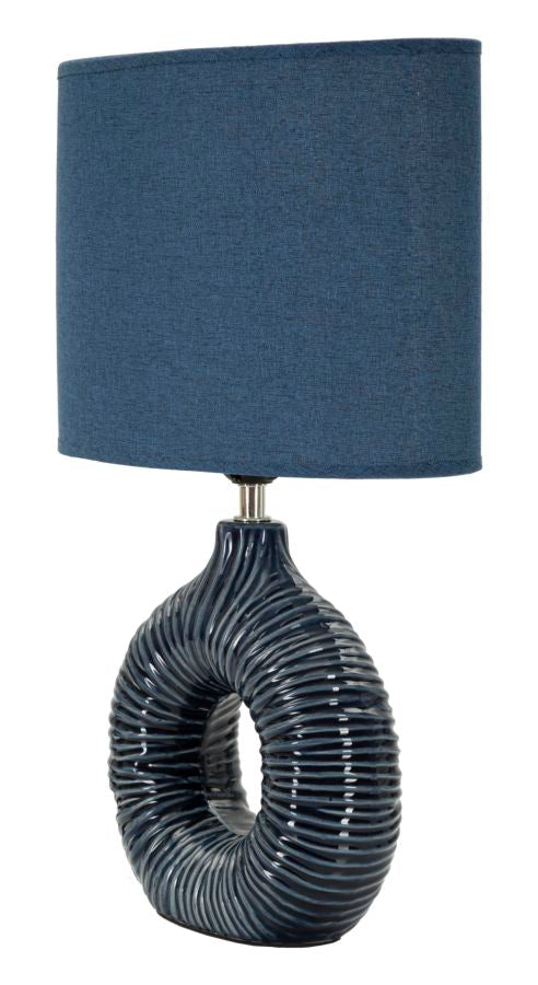 Mauro Ferretti Seta Blue bordslampa 43 cm - blå