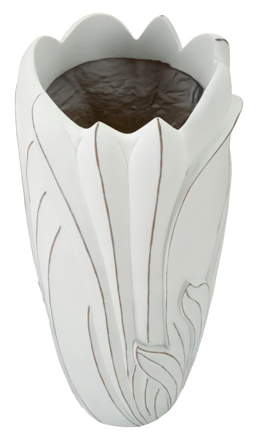Mauro Ferretti Gardy golvvas Ø30,5 × 69 cm - white wash