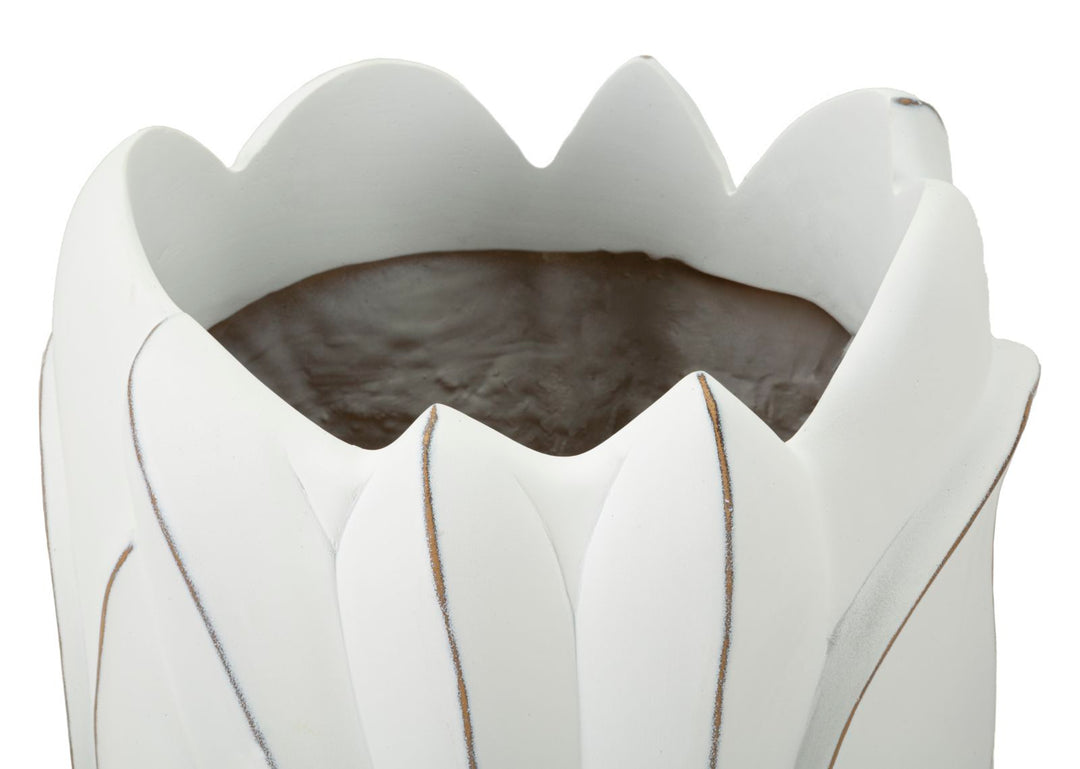 Mauro Ferretti Gardy golvvas Ø30,5 × 69 cm - white wash