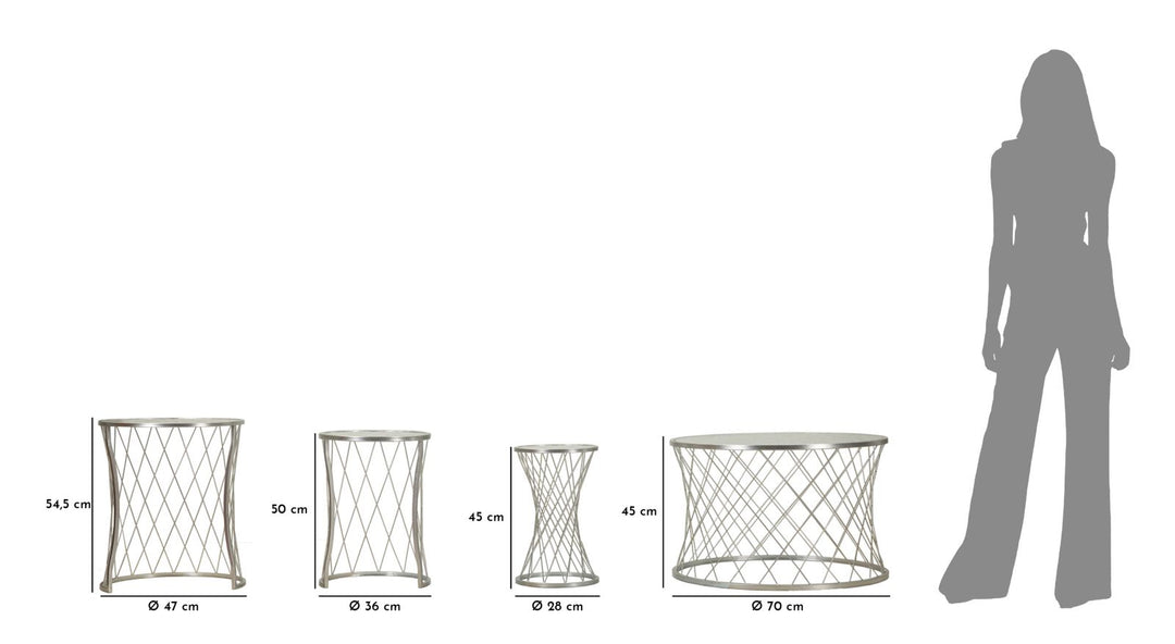 Mauro Ferretti Noah Silver satsbord 4-pack