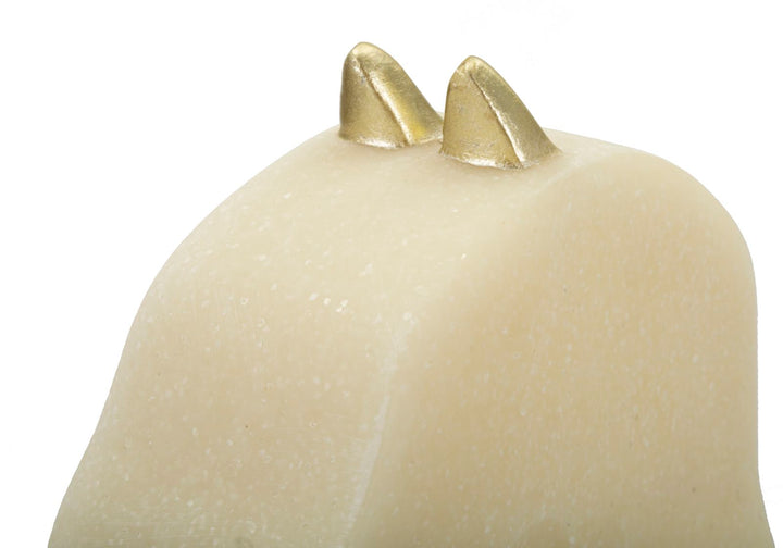 Mauro Ferretti Quarzy schackhäst skulptur - vit/guld – Vit/guld, Polyresin, 14 x 13 x 31 cm – bild 6
