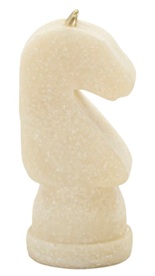 Mauro Ferretti Quarzy schackpjäser dekorationsset 8-pack - vit/guld – Vit/guld, Polyresin – bild 4