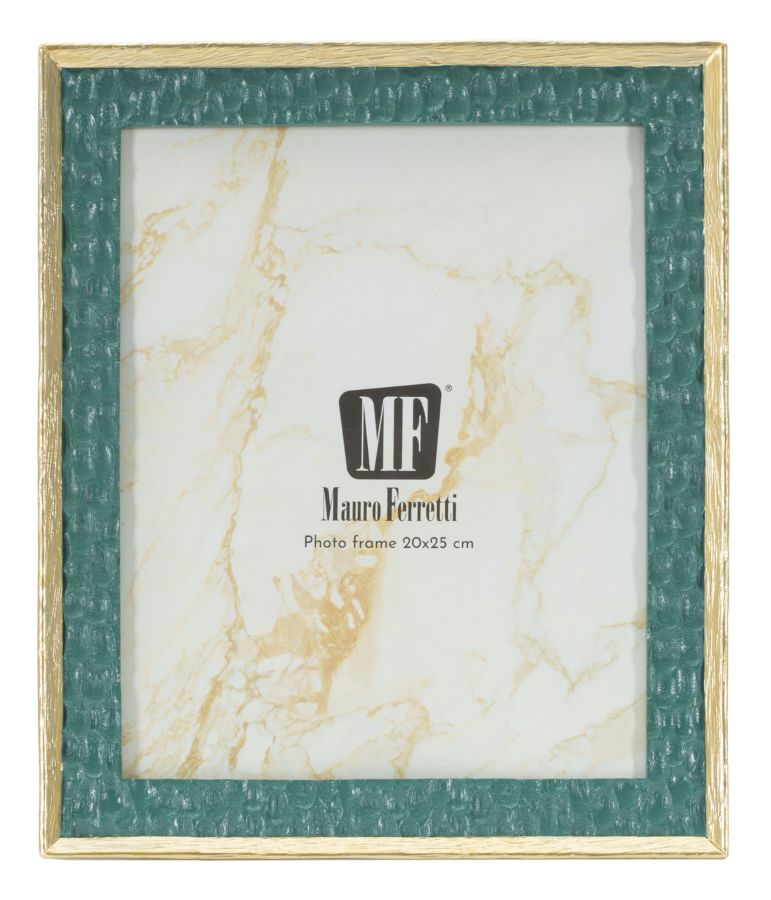 Mauro Ferretti Grent fotoram 20 × 25 cm - grön/guld