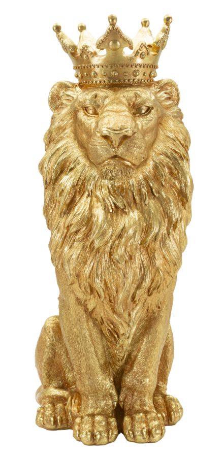 Mauro Ferretti King Lion Shant lejonfigur 74 cm