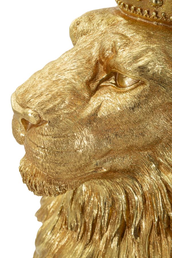 Mauro Ferretti King Lion Shant lejonfigur 74 cm