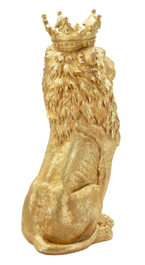 Mauro Ferretti King Lion Shant lejonfigur 74 cm