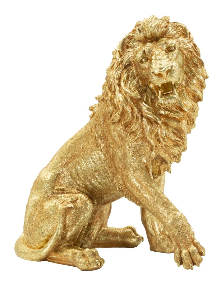 Mauro Ferretti Lion Shant lejonfigur 55 cm