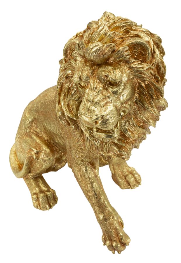 Mauro Ferretti Lion Shant lejonfigur 55 cm