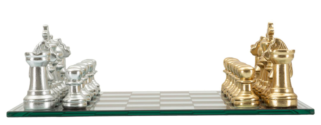 Mauro Ferretti schackset svart/vitt 50,5 cm