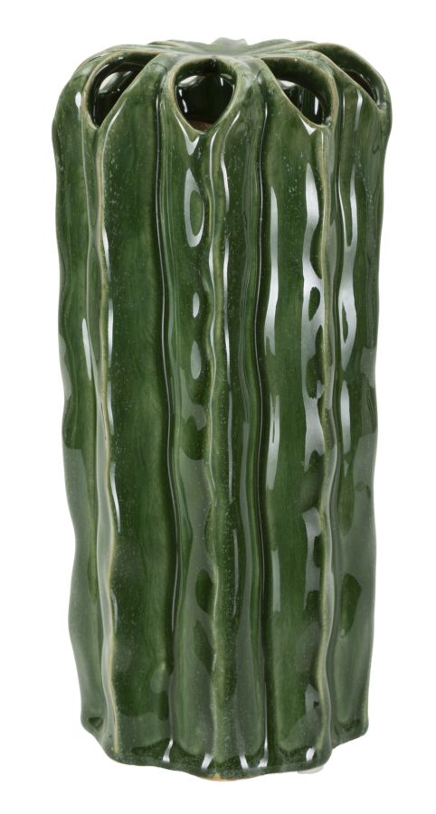 Mauro Ferretti Tall Cactus vas Ø11,5 × 23,5 cm - grön