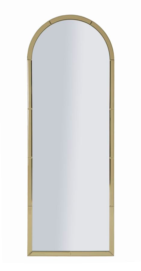 Mauro Ferretti Baku väggspegel 55 × 150 cm - guld