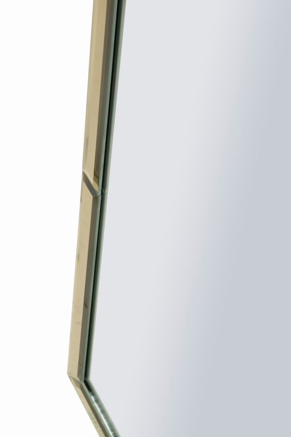 Mauro Ferretti Baku väggspegel 55 × 150 cm - guld