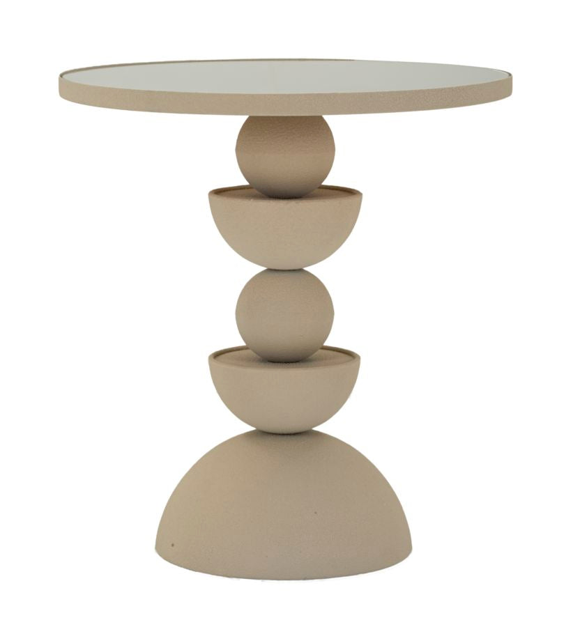 Mauro Ferretti Dune sidobord med spegel Ø40,5 cm