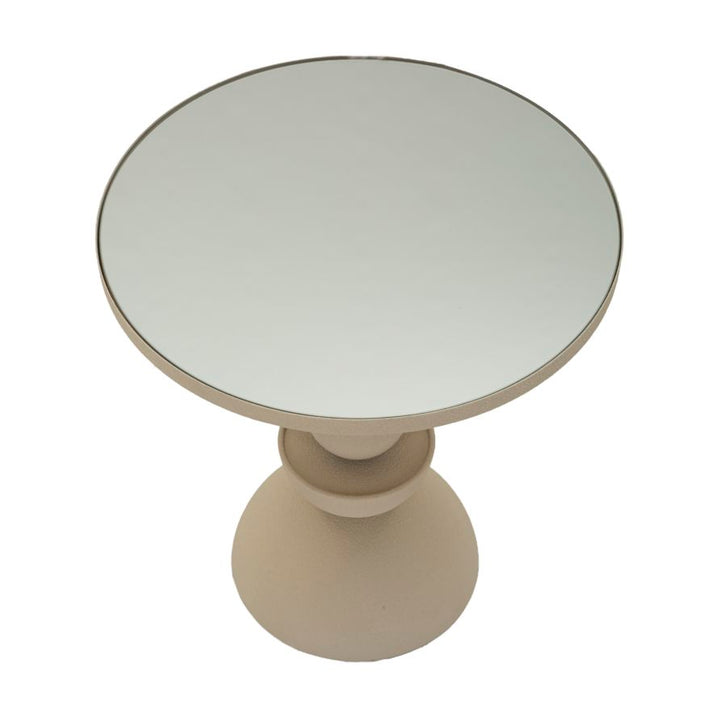 Mauro Ferretti Dune sidobord med spegel Ø40,5 cm
