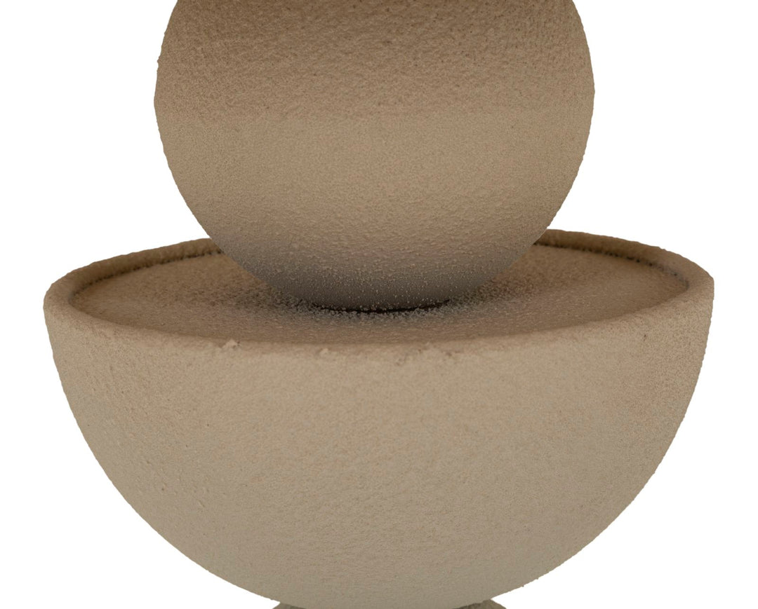 Mauro Ferretti Dune sidobord med spegel Ø40,5 cm