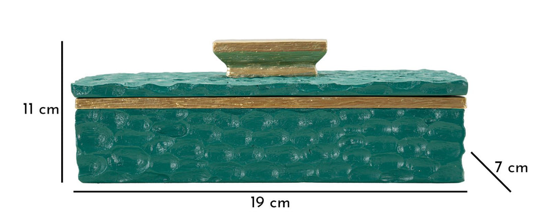 Mauro Ferretti Grent dekorativ box 18,8 cm