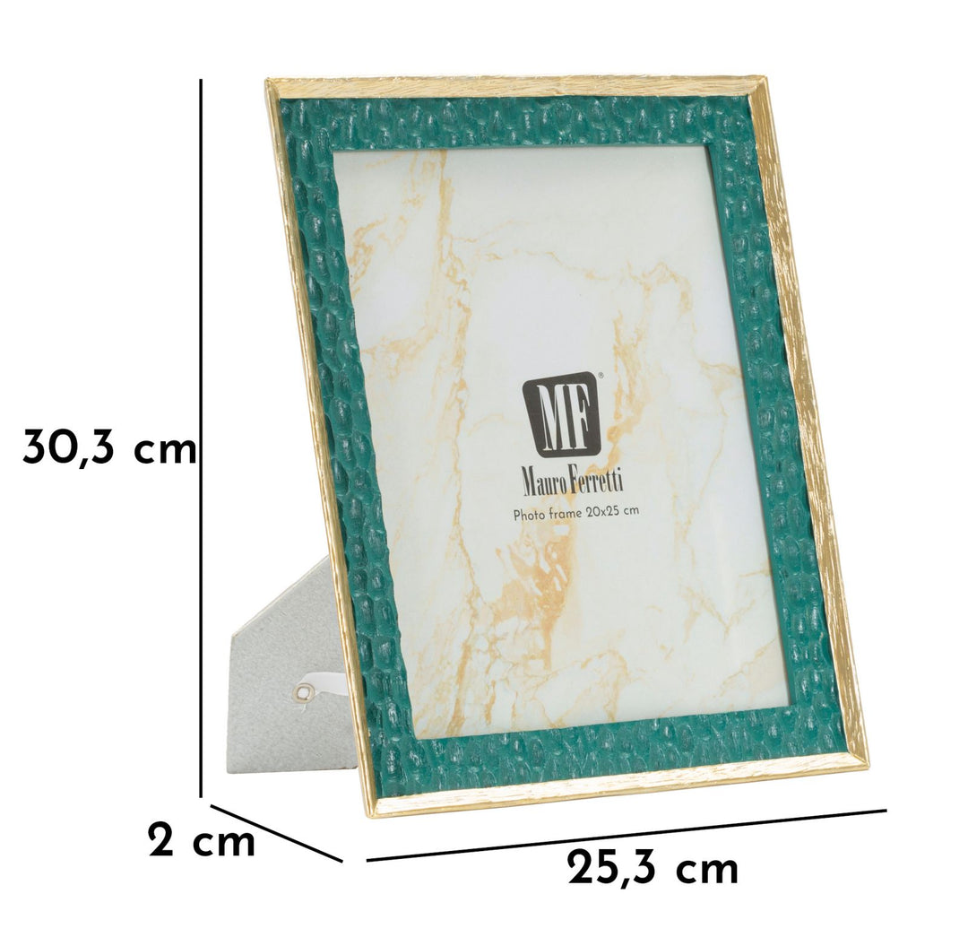 Mauro Ferretti Grent fotoram 20 × 25 cm - grön/guld