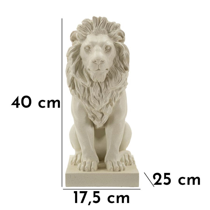 Mauro Ferretti Lion Stons lejonfigur 40 cm