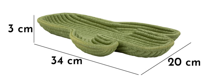 Mauro Ferretti Cactus bricka 34 × 20 cm
