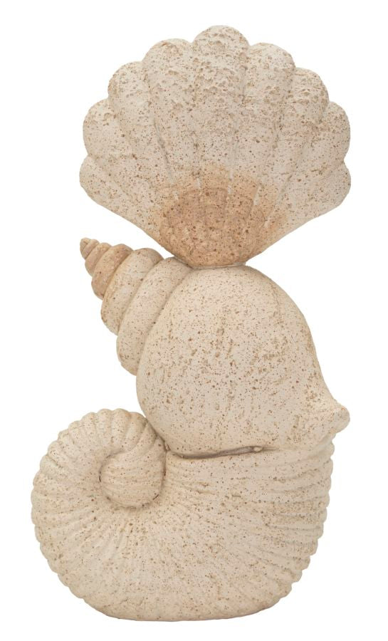 Mauro Ferretti Conchiglia Sand snäckskulptur 30,2 cm - beige