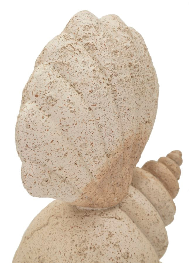 Mauro Ferretti Conchiglia Sand snäckskulptur 30,2 cm - beige