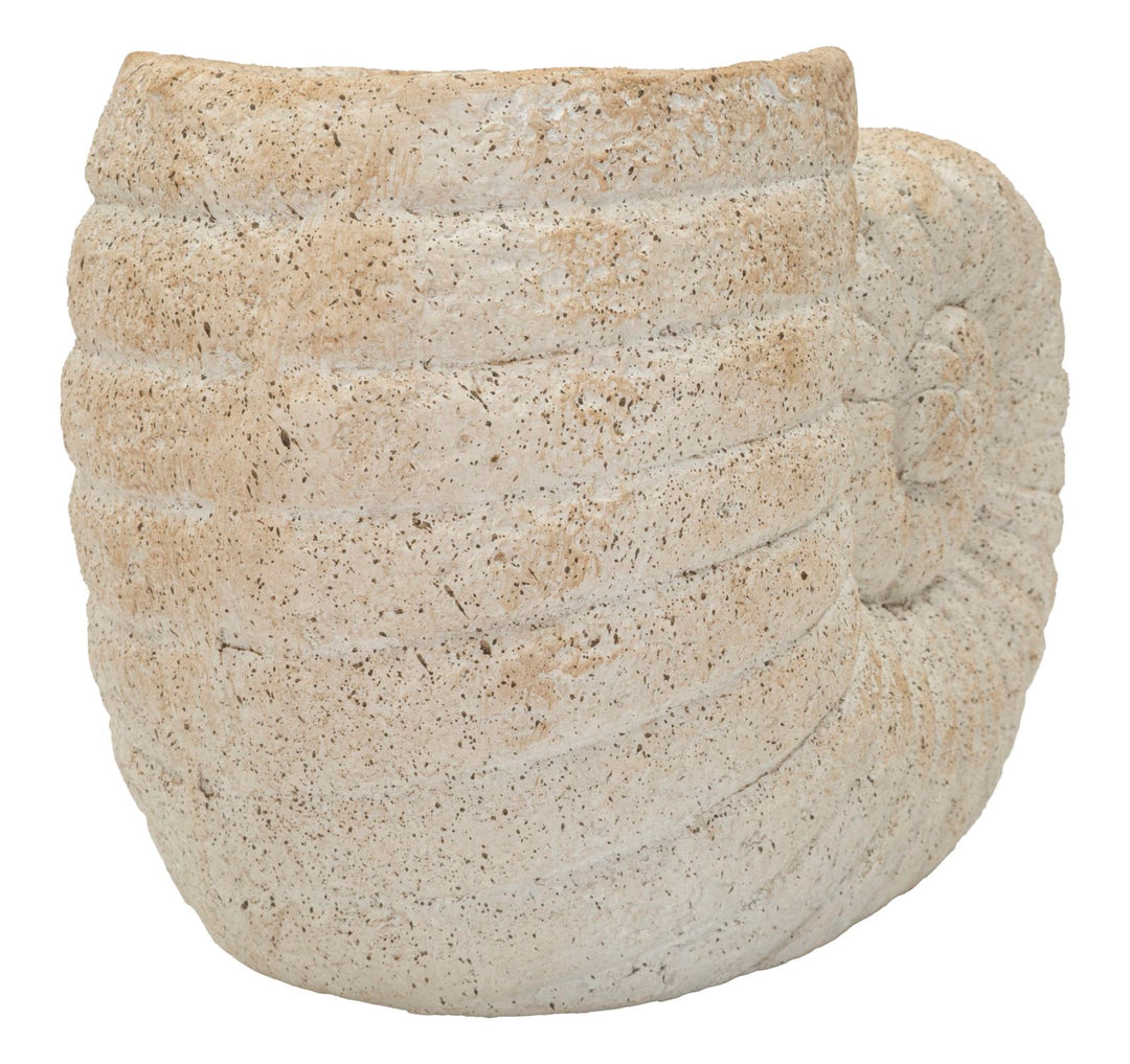 Mauro Ferretti Shell Sand A dekorativ vas 33 cm - sand
