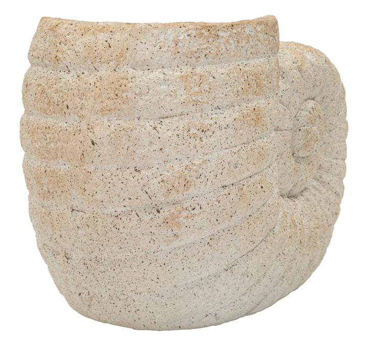 Mauro Ferretti Shell Sand A dekorativ vas 33 cm - sand