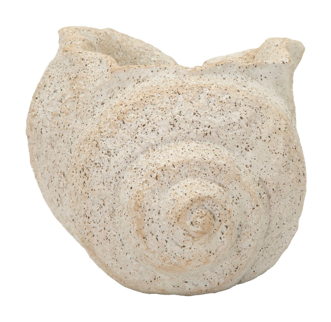 Mauro Ferretti Shell Sand B dekorativ vas 35 cm - sand