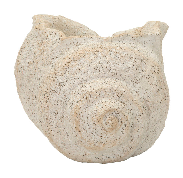 Mauro Ferretti Shell Sand B dekorativ vas 35 cm - sand