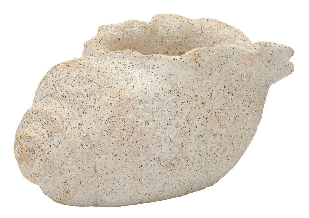Mauro Ferretti Shell Sand B dekorativ vas 35 cm - sand