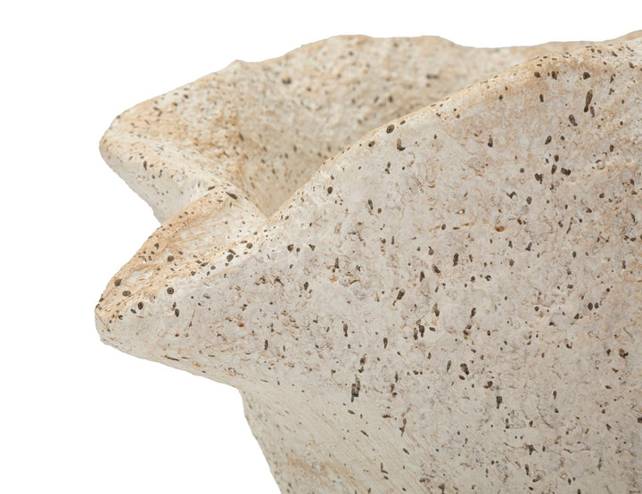 Mauro Ferretti Shell Sand B dekorativ vas 35 cm - sand