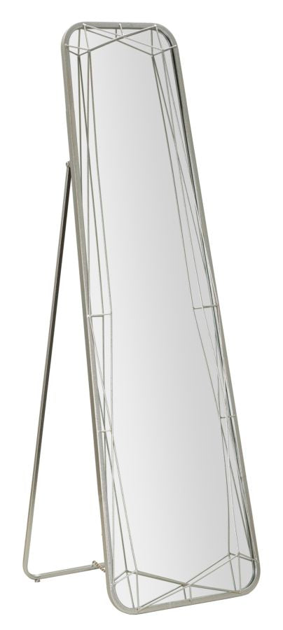Mauro Ferretti Silver golvspegel 46 × 153 cm - silver