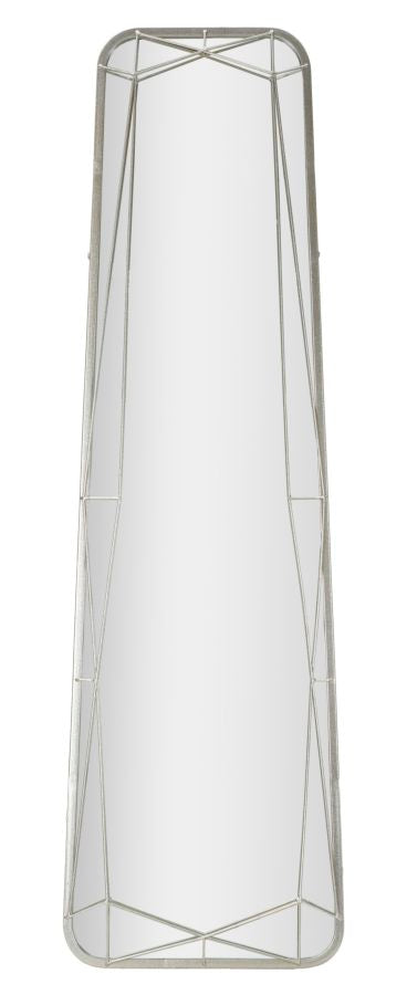 Mauro Ferretti Silver golvspegel 46 × 153 cm - silver