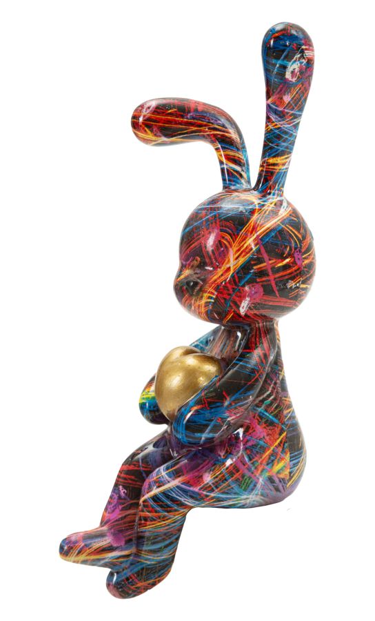 Mauro Ferretti Rabbit Psyco A kaninfigur 23 cm