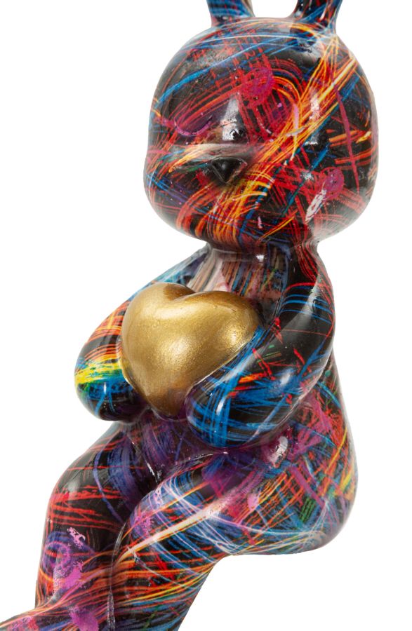 Mauro Ferretti Rabbit Psyco A kaninfigur 23 cm