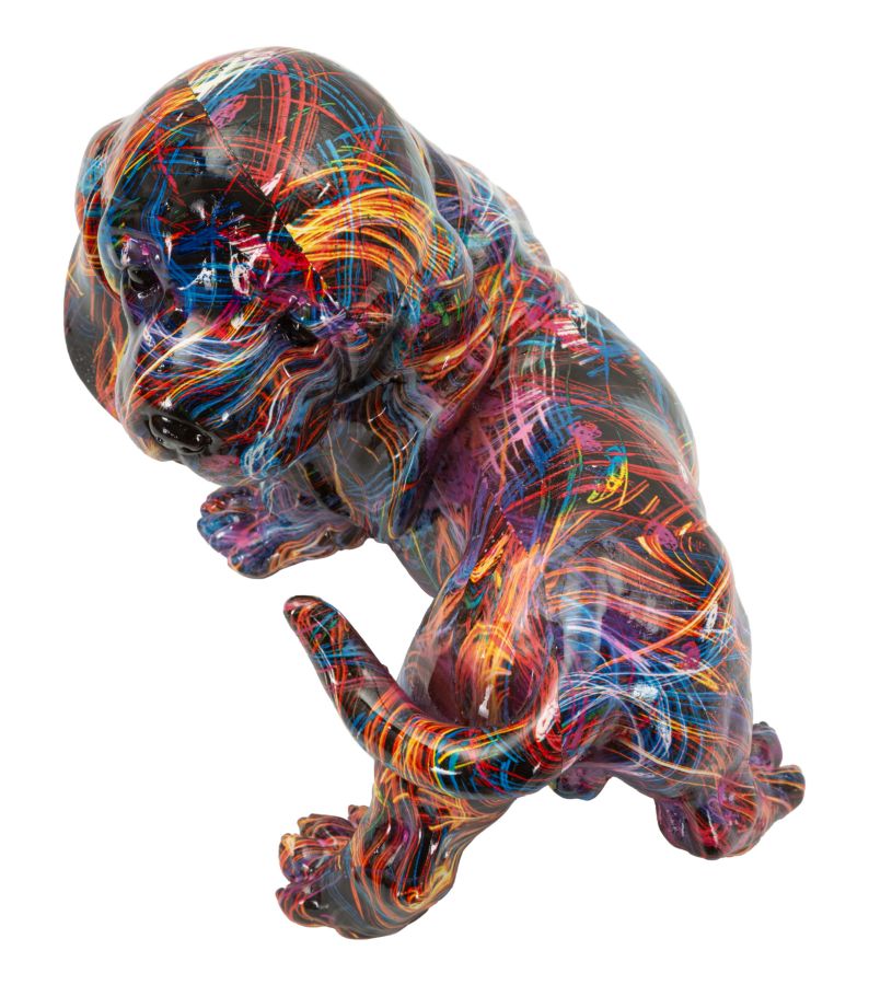 Mauro Ferretti Bassotto Psyco taxfigur 20 cm - multifärgad