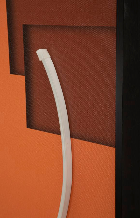 Mauro Ferretti Abstract LED-tavla 150 × 50 cm - multicolor