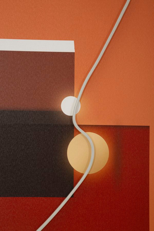 Mauro Ferretti Abstract LED-tavla 150 × 50 cm - multicolor