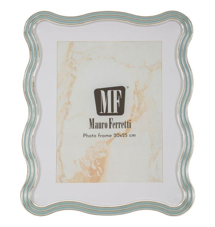 Mauro Ferretti Elizabeth fotoram 20 × 25 cm - ljusblå/silver
