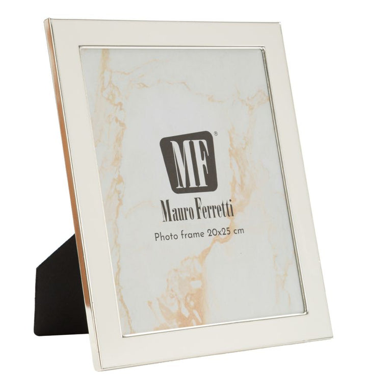 Mauro Ferretti Molly White fotoram 20 × 25 cm - vit/silver