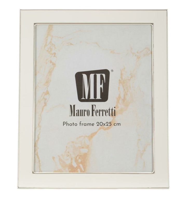 Mauro Ferretti Molly White fotoram 20 × 25 cm - vit/silver