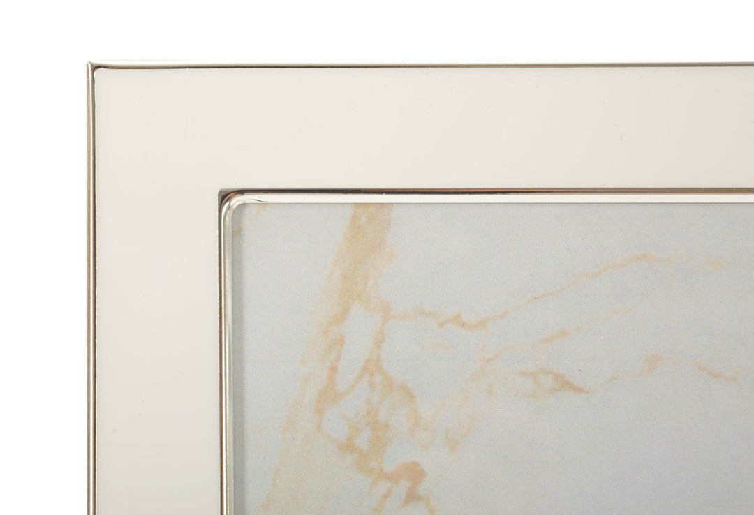 Mauro Ferretti Molly White fotoram 20 × 25 cm - vit/silver