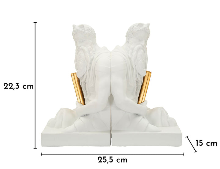 Poseidone bokstöd 2-pack 25,5 x 15 x 22,3 cm – bild 8