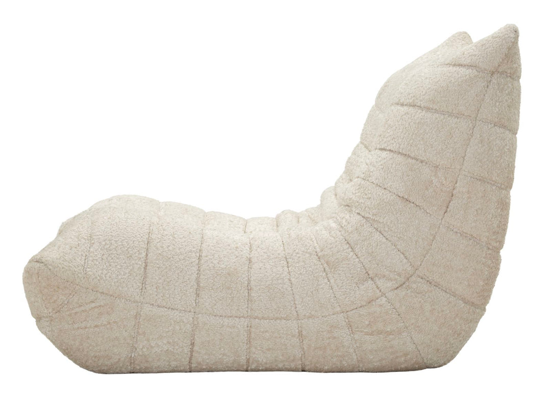 Mauro Ferretti Mask fåtölj 103 cm - vit