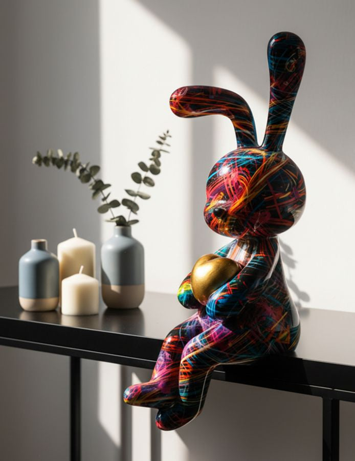 Mauro Ferretti Rabbit Psyco A kaninfigur 23 cm